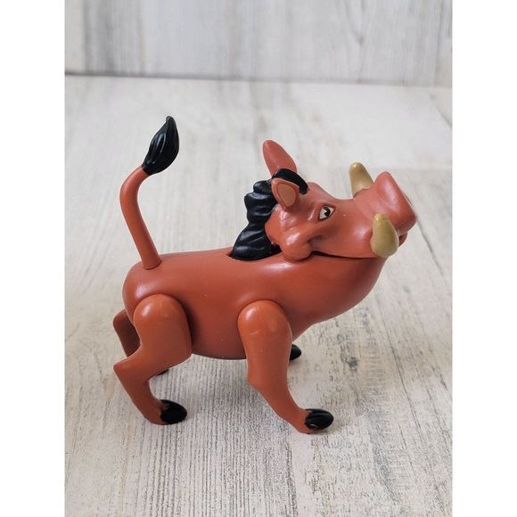 Pumba Disney Burger King poseable Lion King toy figure - Picture 3 of 8